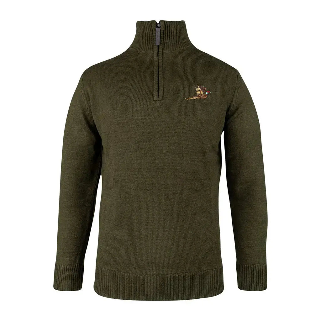 Jack Pyke Pheasant Zip Neck Pullover Jack Pyke