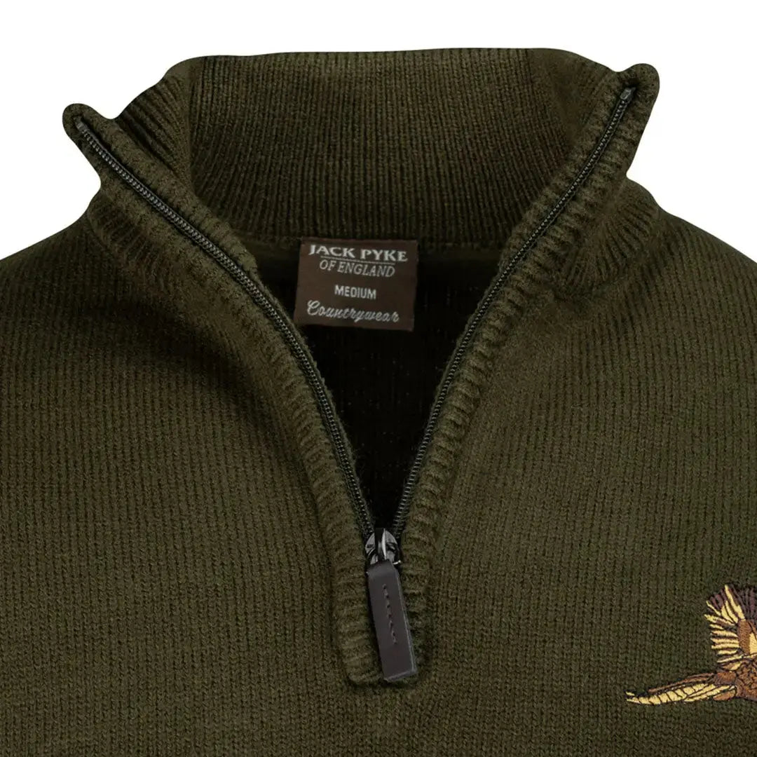 Jack Pyke Pheasant Zip Neck Pullover Jack Pyke