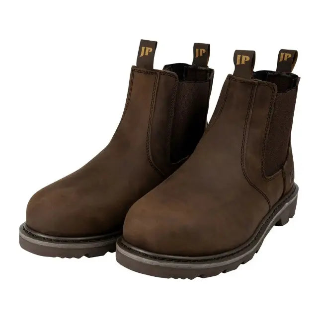 Jack Pyke Safety Dealer Boots Toe Capped Brown Jack Pyke