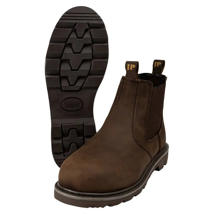 Jack Pyke Safety Dealer Boots Toe Capped Brown Jack Pyke