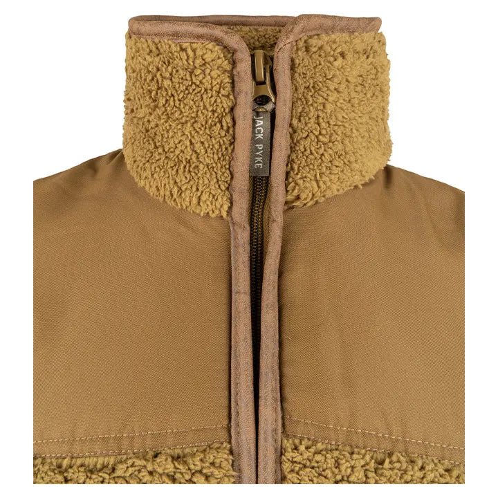 Jack Pyke Sherpa Fleece Gilet - John Freya London | Finest Hunting Shooting Equipment & Clothing