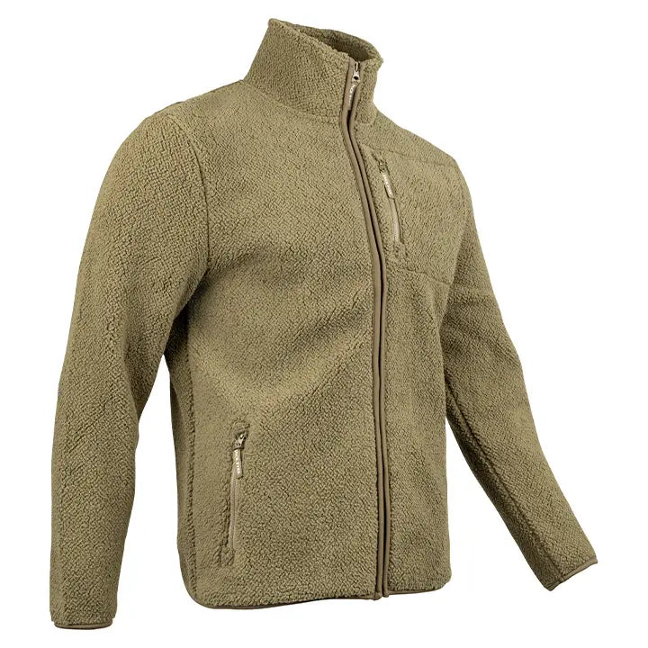 Shires Fleece Jacket Green - John Freya London | Finest Hunting Shooting Equipment & Clothing