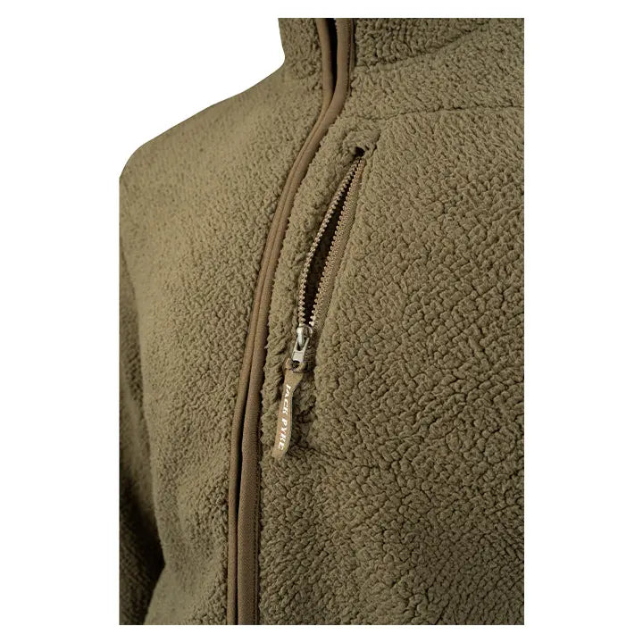Shires Fleece Jacket Green - John Freya London | Finest Hunting Shooting Equipment & Clothing