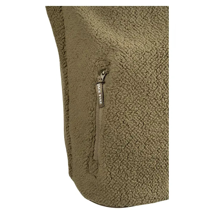 Shires Fleece Jacket Green - John Freya London | Finest Hunting Shooting Equipment & Clothing