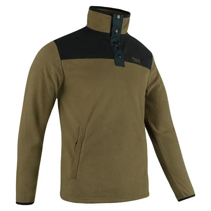 Jack Pyke Snap Neck Fleece Top - John Freya London | Finest Hunting Shooting Equipment & Clothing