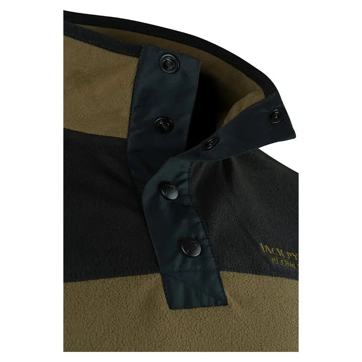 Jack Pyke Snap Neck Fleece Top - John Freya London | Finest Hunting Shooting Equipment & Clothing