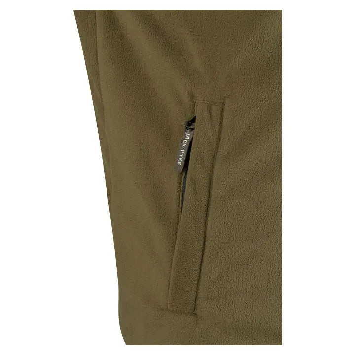 Jack Pyke Snap Neck Fleece Top - John Freya London | Finest Hunting Shooting Equipment & Clothing