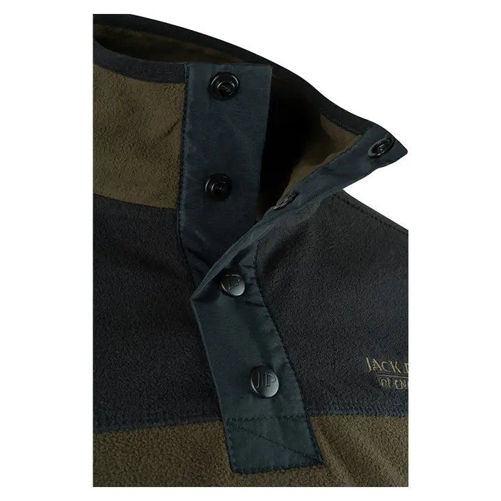 Jack Pyke Snap Neck Fleece Top - John Freya London | Finest Hunting Shooting Equipment & Clothing