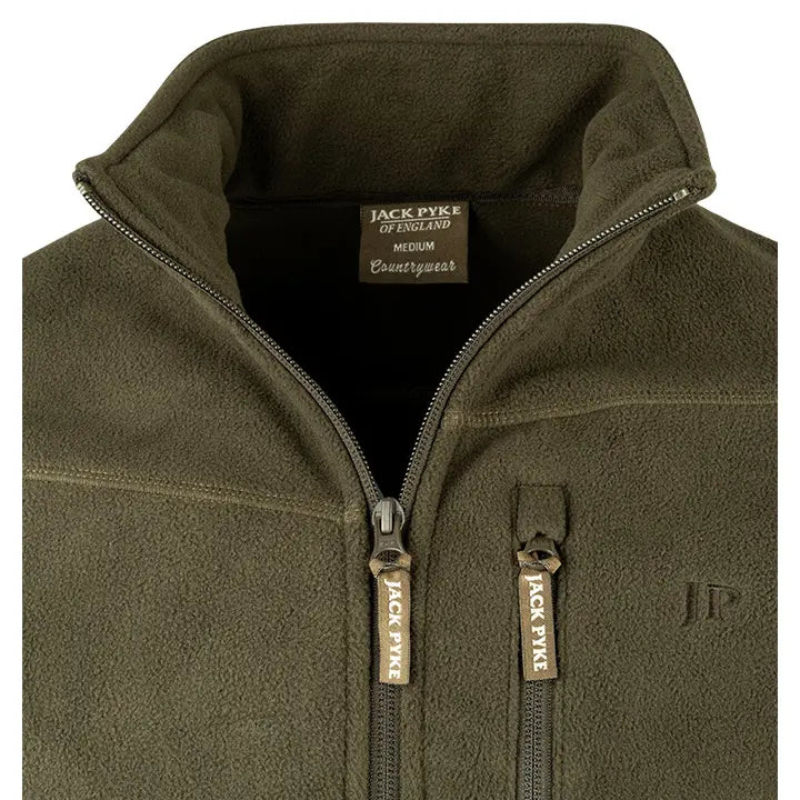 Jack Pyke Waterproof Fleece Jacket - John Freya London | Finest Hunting Shooting Equipment & Clothing