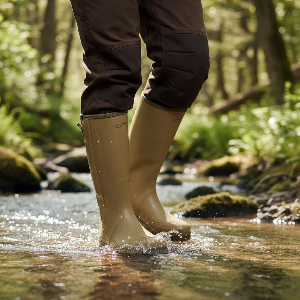 Jack Pyke Ashcombe Zipped Wellington Boot Waterproof Jack Pyke
