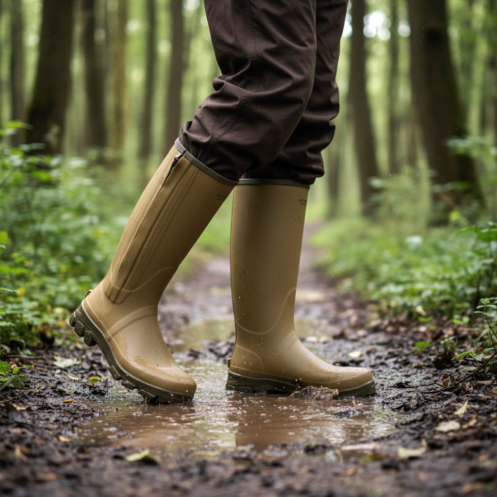 Jack Pyke Ashcombe Zipped Wellington Boot Waterproof Jack Pyke
