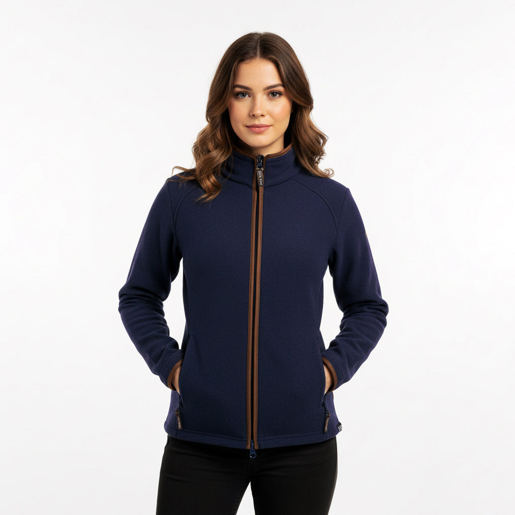 Jack Pyke Ladies Fleece Jacket Navy Jack Pyke