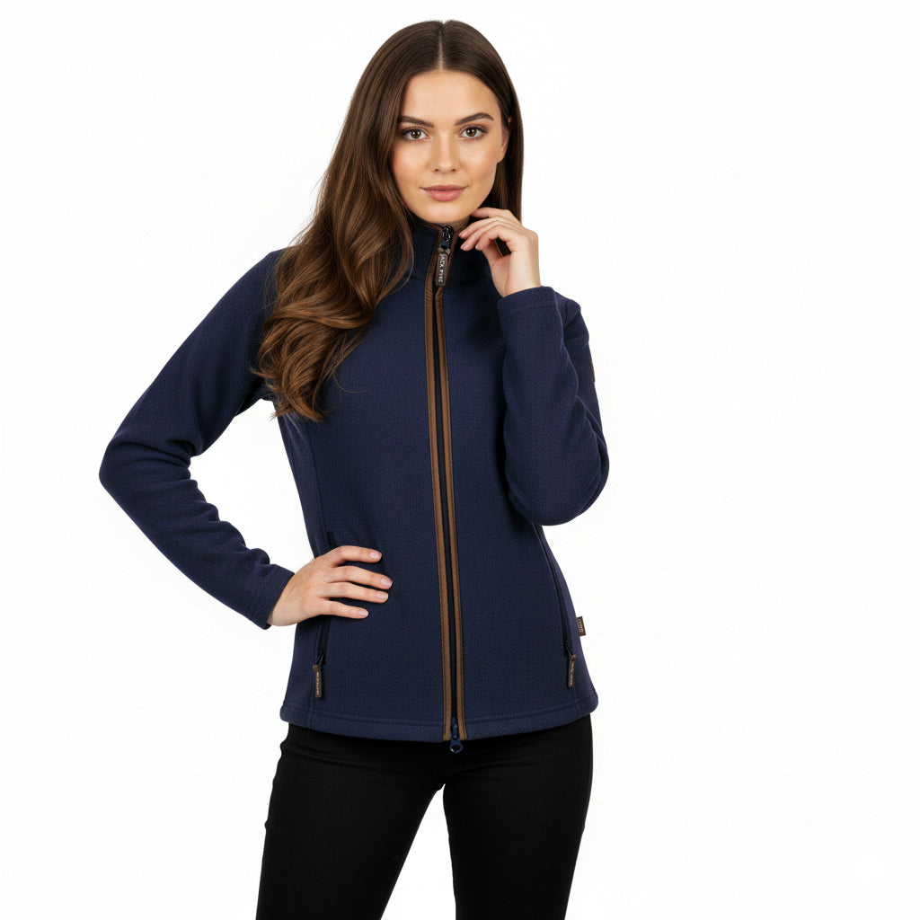 Jack Pyke Ladies Fleece Jacket Navy Jack Pyke