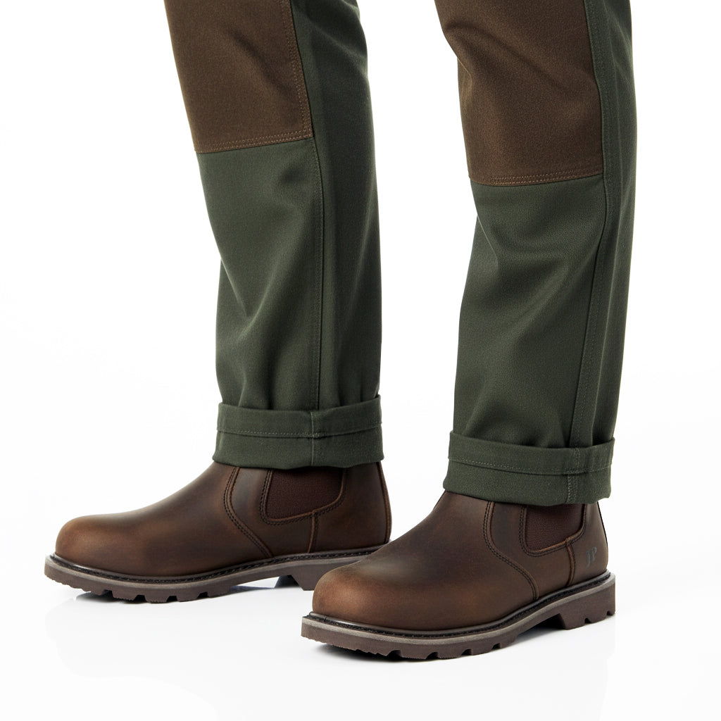 Jack Pyke Safety Dealer Boots Toe Capped Brown Jack Pyke