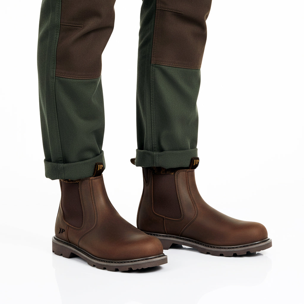 Jack Pyke Safety Dealer Boots Toe Capped Brown Jack Pyke