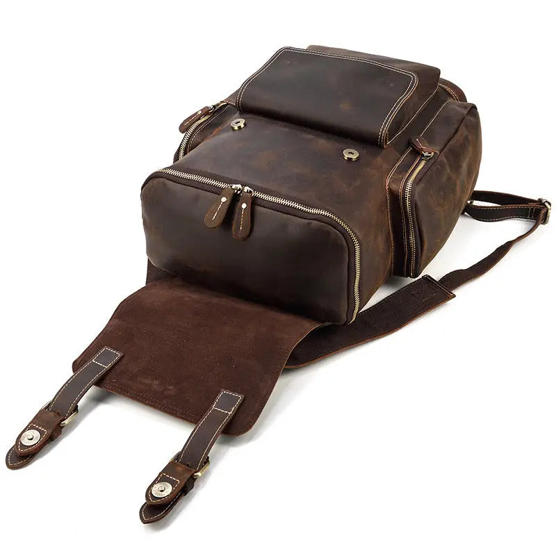 Men's leather backpack John Freya