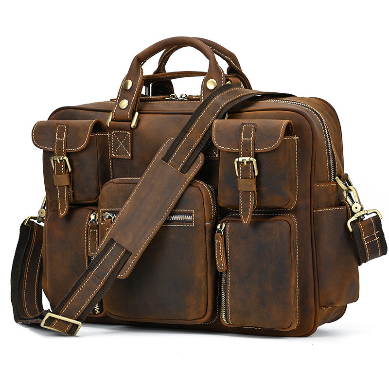 Triumph Leather Briefcase