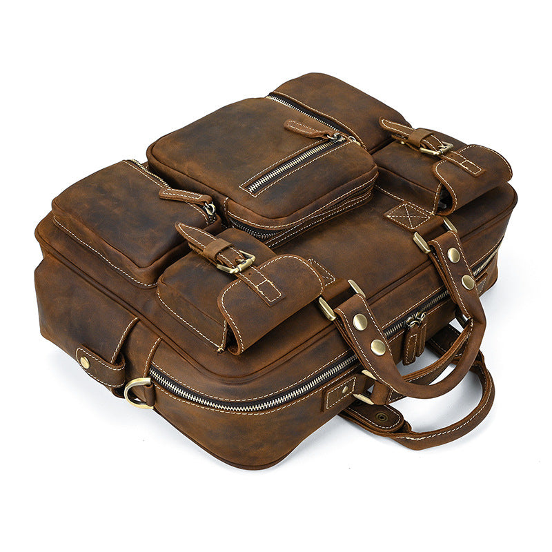 Triumph Leather Briefcase