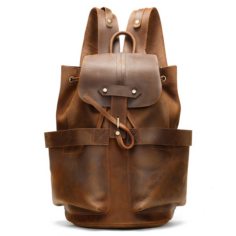 Excursion Retro Leather Backpack