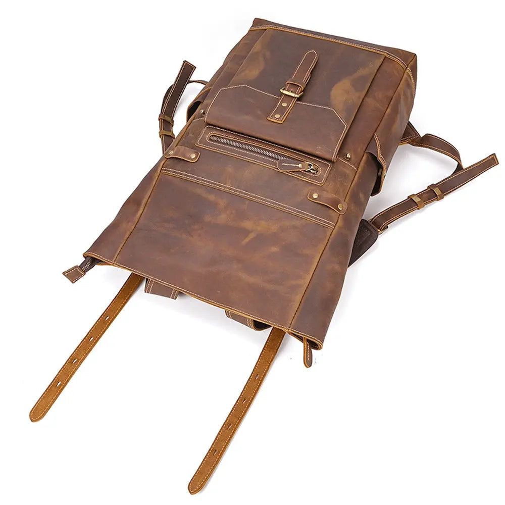 Transcend Leather Backpack John Freya