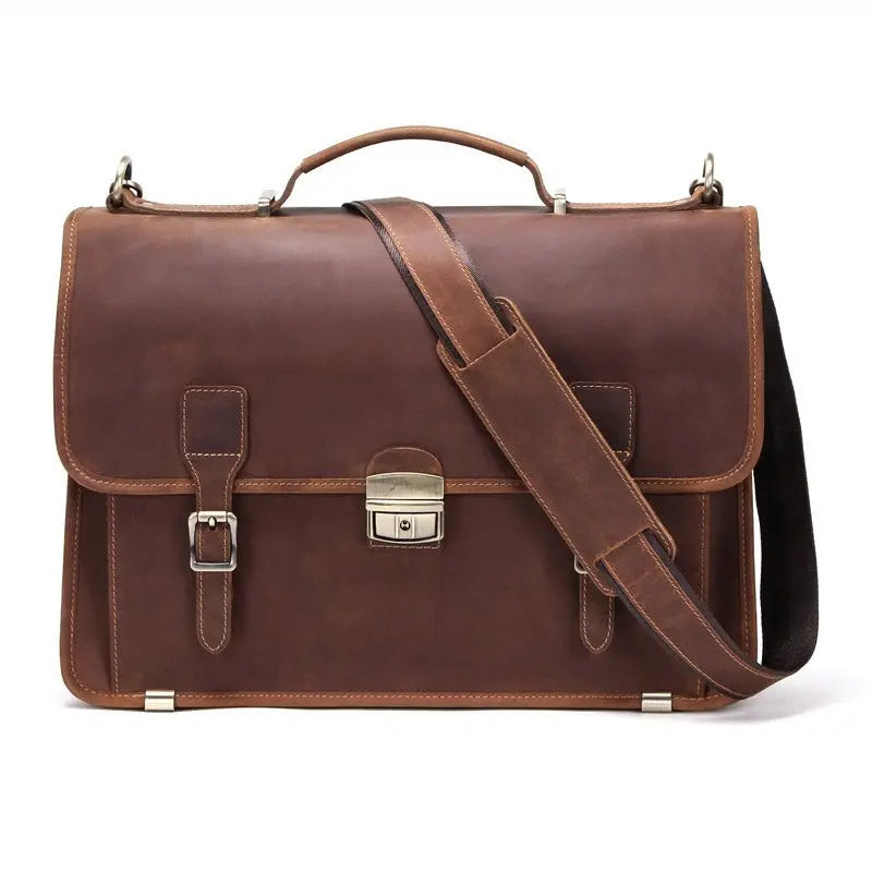 Venice Leather Briefcase John Freya