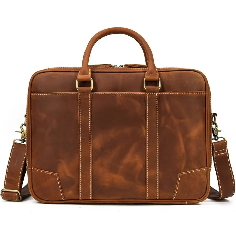 Studio Leather Briefcase John Freya