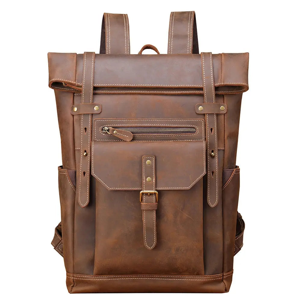 Transcend Leather Backpack John Freya