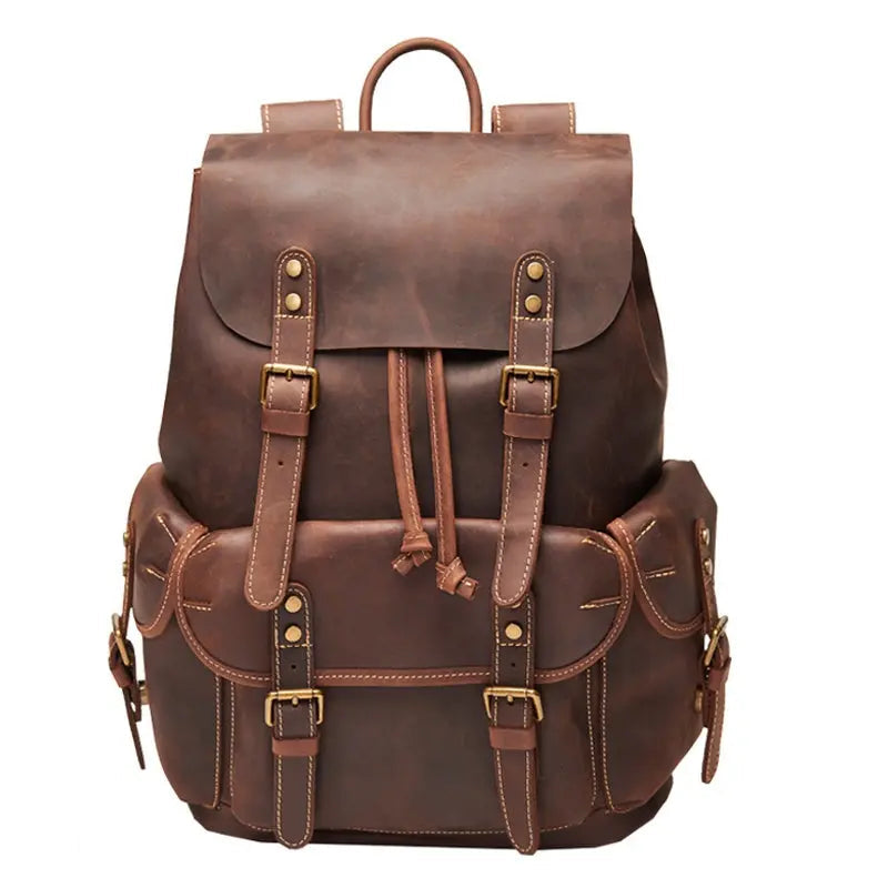 Genial Leather Backpack John Freya