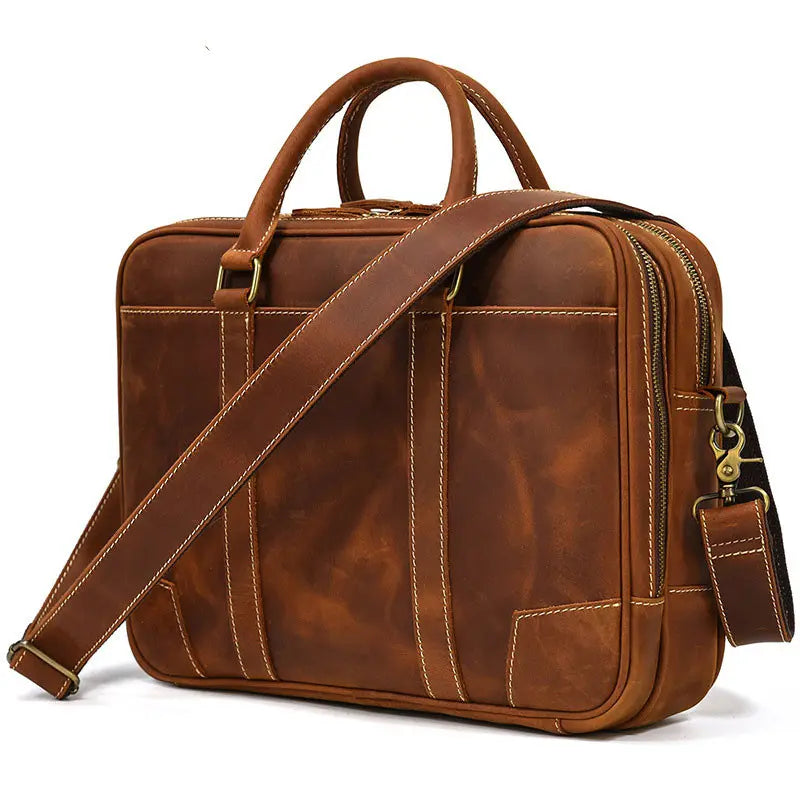 Studio Leather Briefcase John Freya