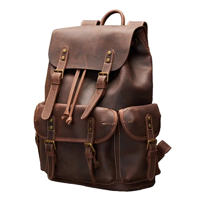 Genial Leather Backpack John Freya