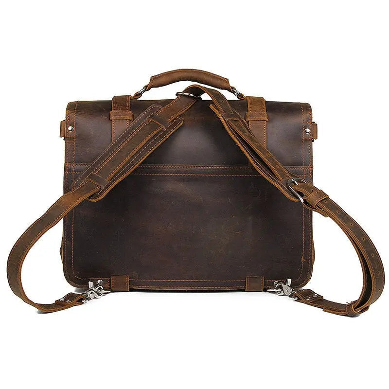 Transcend Leather Briefcase John Freya