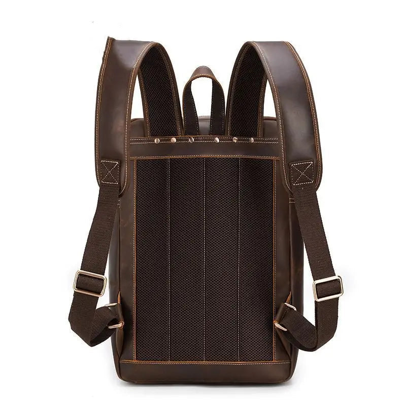 Excursion Retro Leather Backpack John Freya