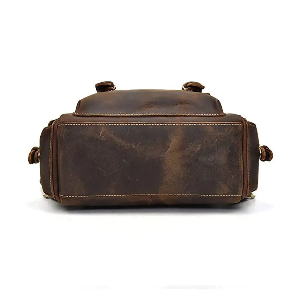 Elation Retro Leather Backpack John Freya