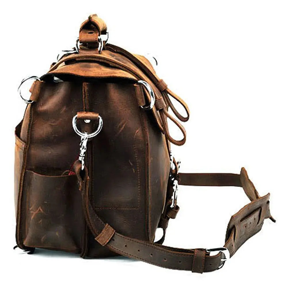 Transcend Leather Briefcase John Freya