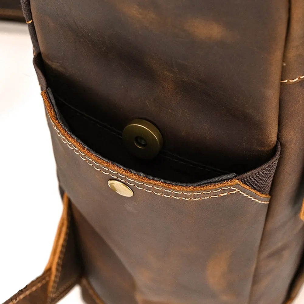 Transcend Leather Backpack John Freya