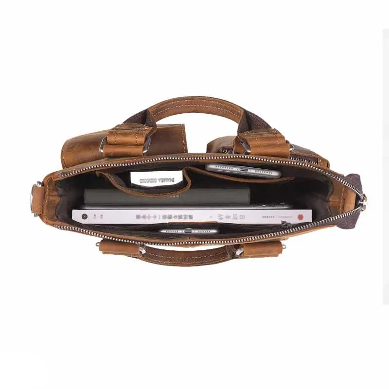 Picacho Leather Satchel John Freya