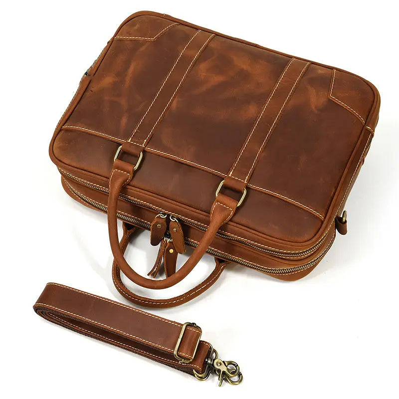 Studio Leather Briefcase John Freya