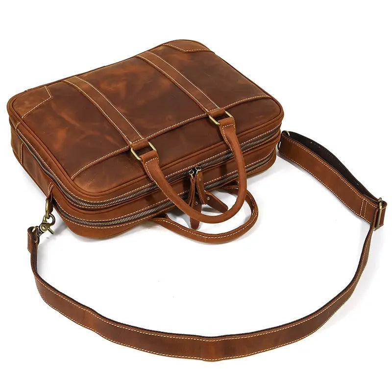 Studio Leather Briefcase John Freya