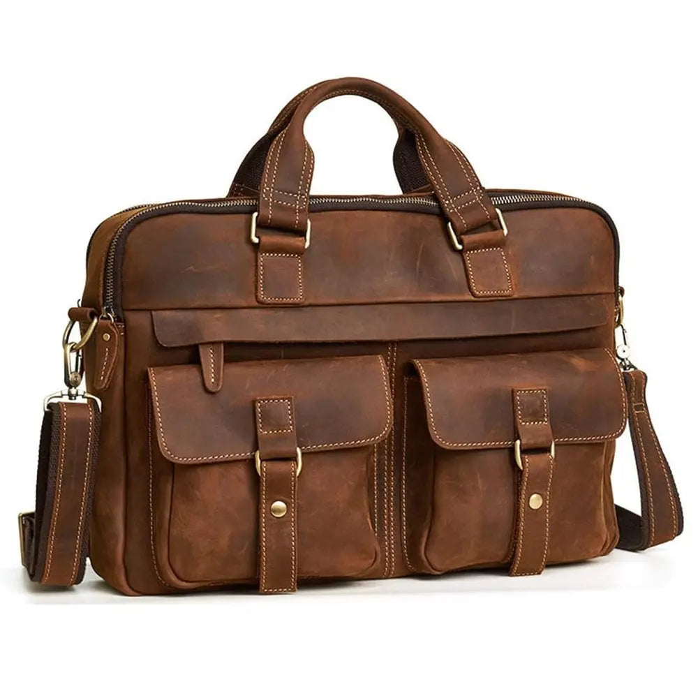 Picacho Leather Briefcase John Freya