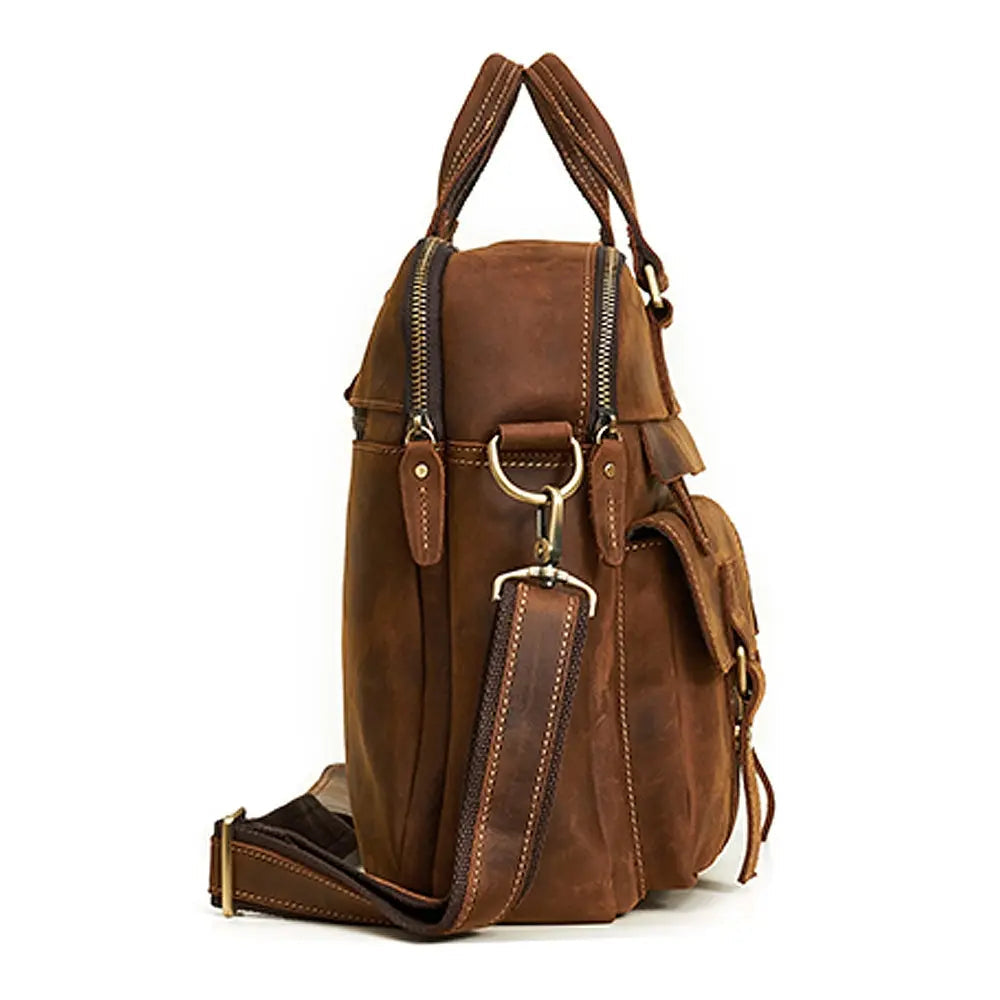Picacho Leather Briefcase John Freya