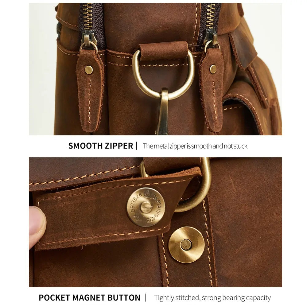 Picacho Leather Briefcase John Freya