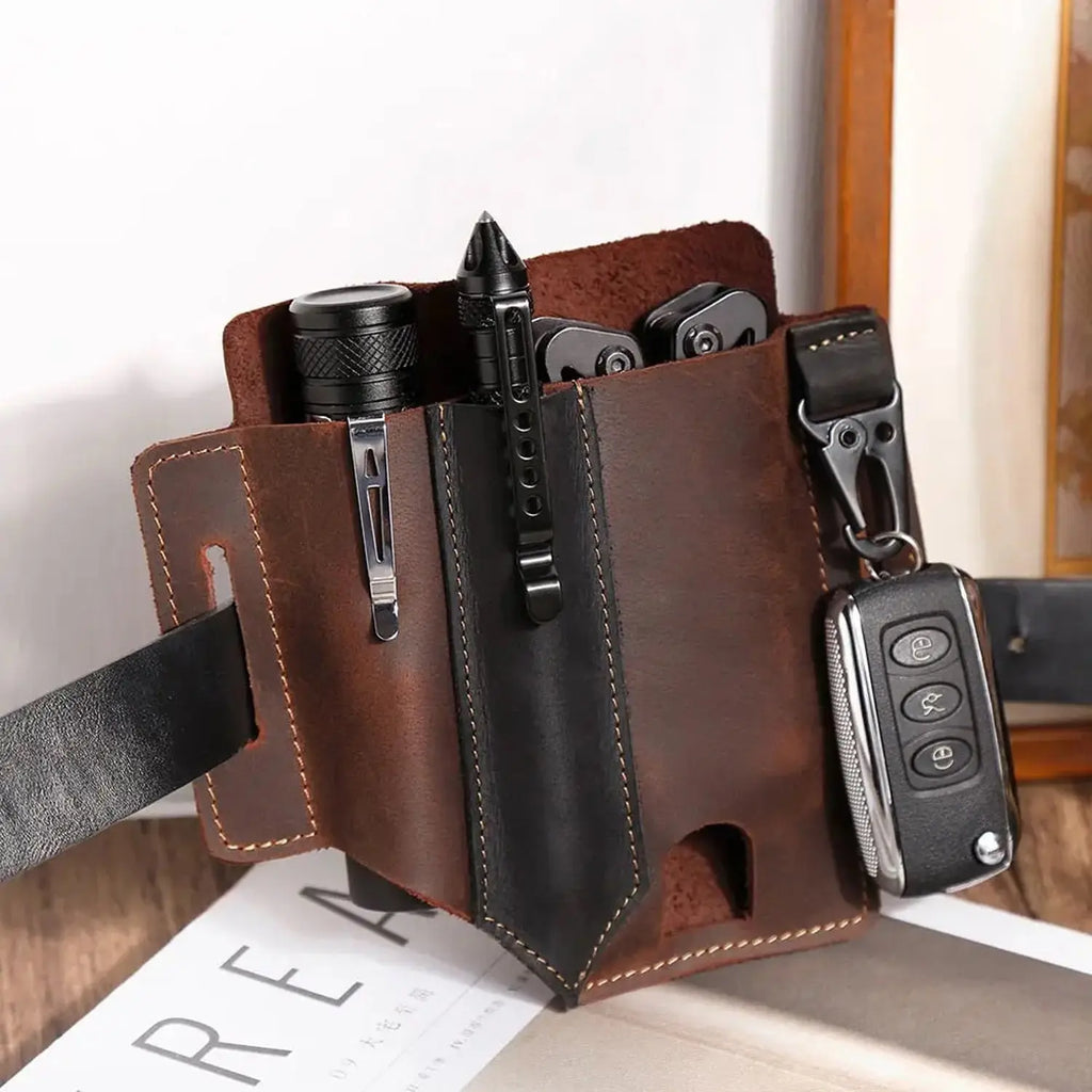 Brio Leather EDC Multitool Holster - John Freya