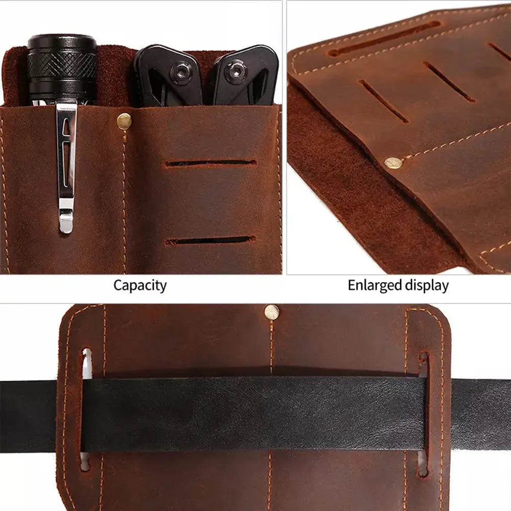 Brio Leather EDC Multitool Holster - John Freya