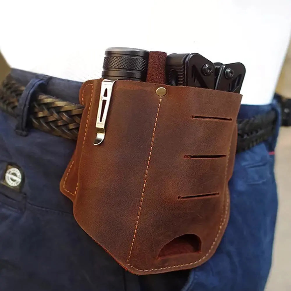 Brio Leather EDC Multitool Holster - John Freya