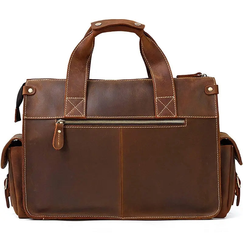 Dynamic Leather Briefcase John Freya