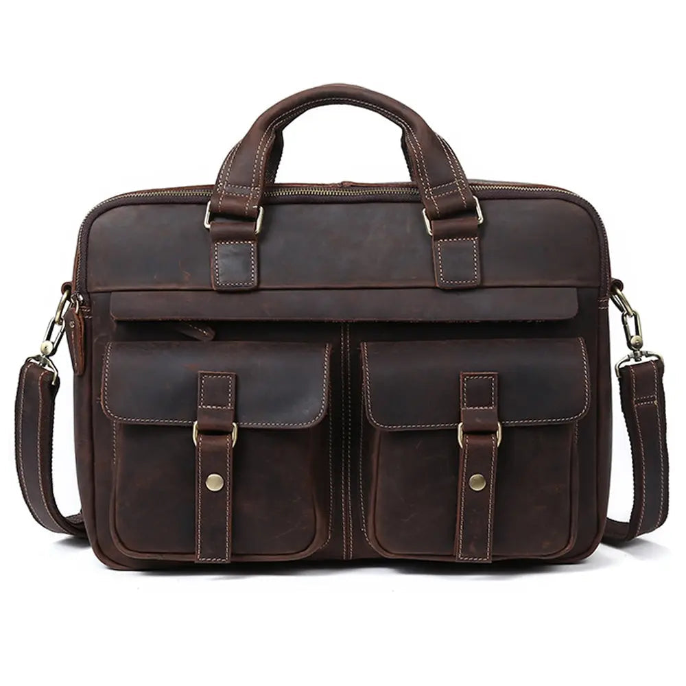 Picacho Leather Briefcase John Freya