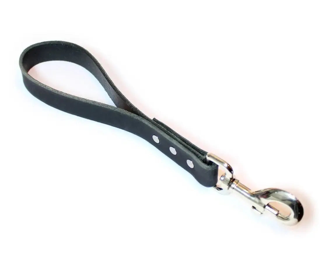 Classic 1' Thick Leather Traffic Dog Lead - John Freya