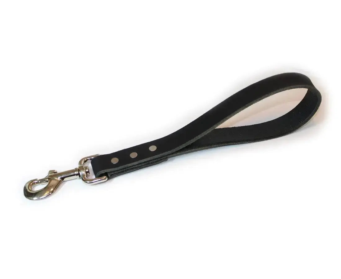 Classic 1' Thick Leather Traffic Dog Lead - John Freya