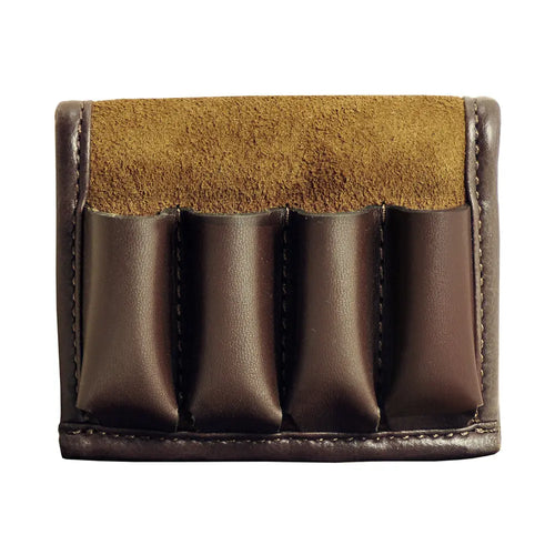 Classic Leather 4 Cartridge Belt Pouch-Wallet 12G - John Freya