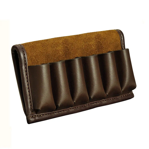 Classic Leather 6 Cartridge Belt Pouch-Wallet 12G - John Freya